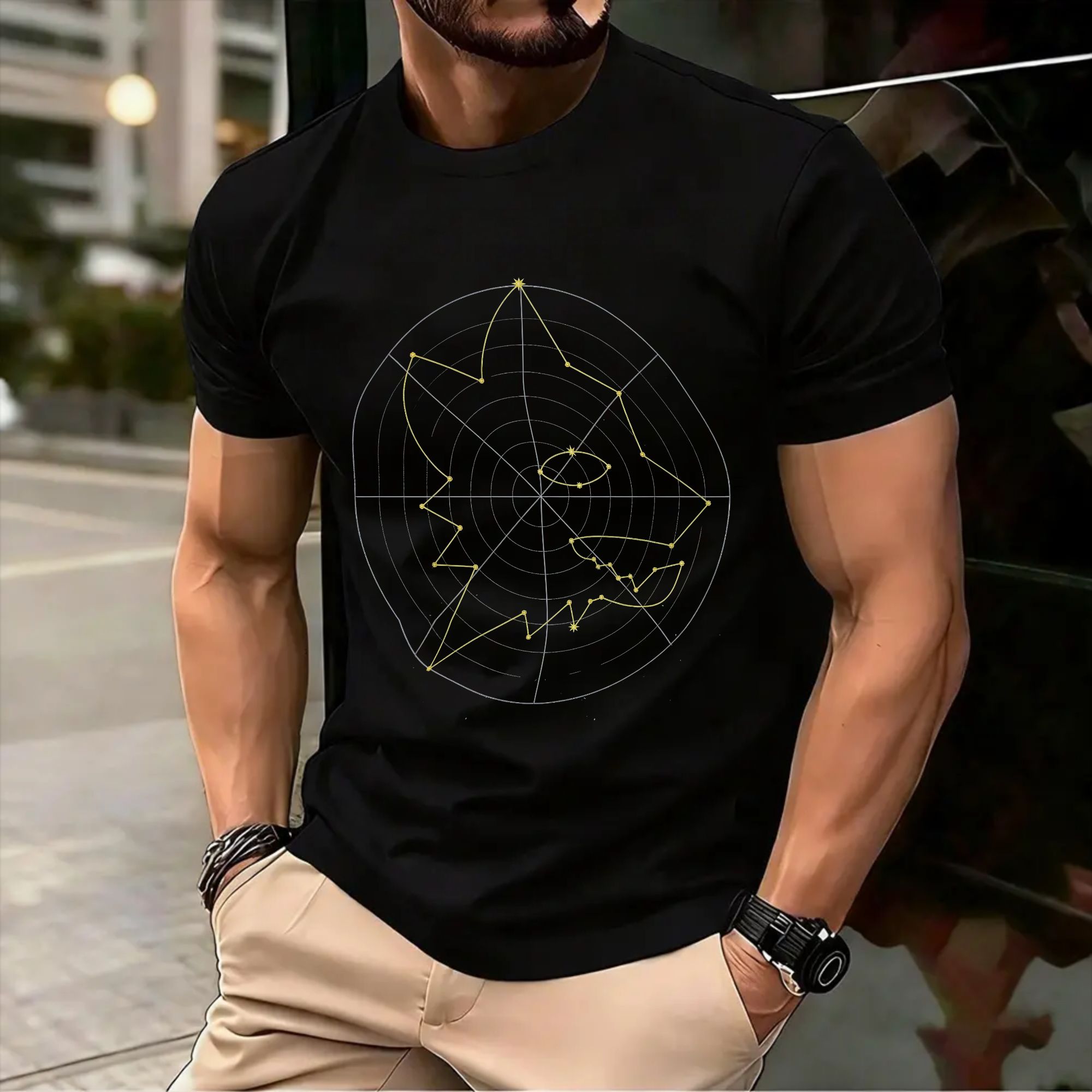 Street Fashion Roma - Camisetas masculinas Roma Ad Astra, roupas
