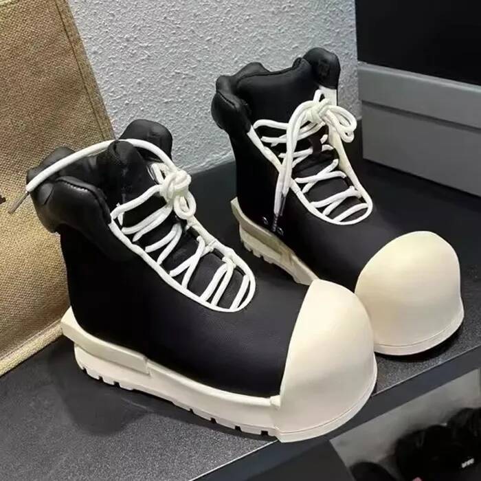 Street Fashion Style Male - Nova Moda Bota Casual Unissex com