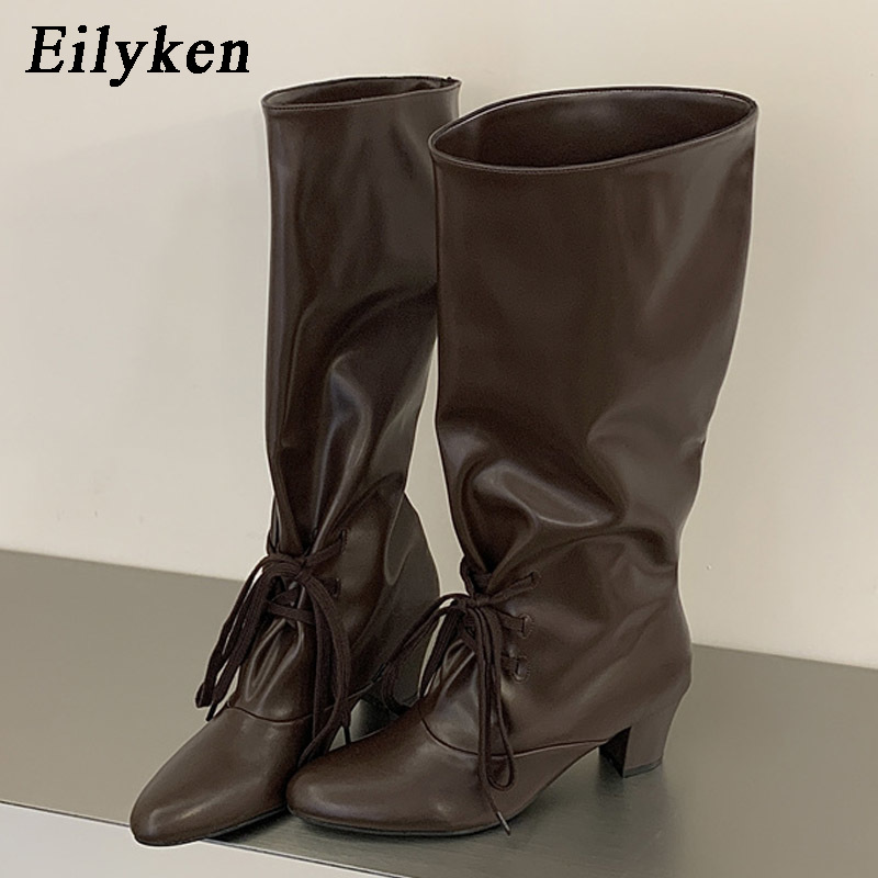 Street Fashion Lady - Botas Modernas de Inverno Eilyken para