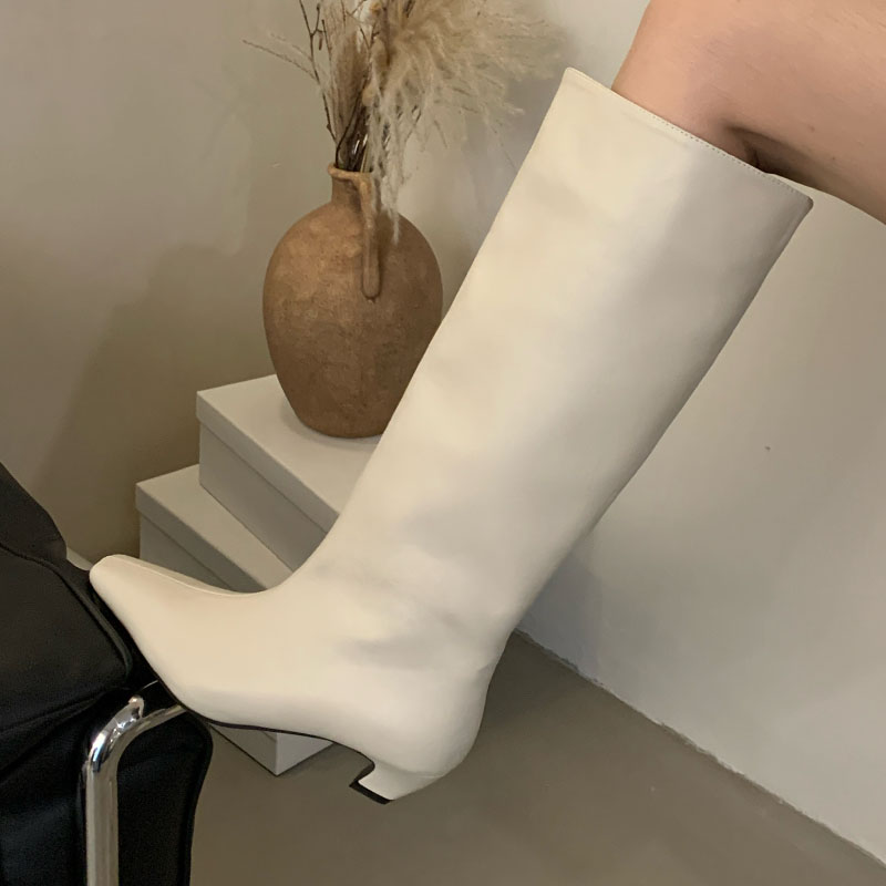 Street Fashion Lady - Botas de cano alto estilo street
