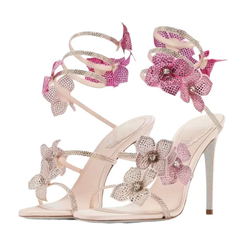 Street Fashion Lady - Eilyken sexy flor de cristal fino