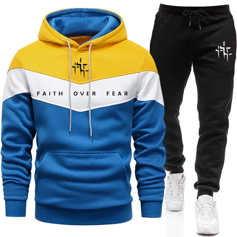Conjunto Masculino Faith Over  - Street Fashion Outfit avaliação e preço