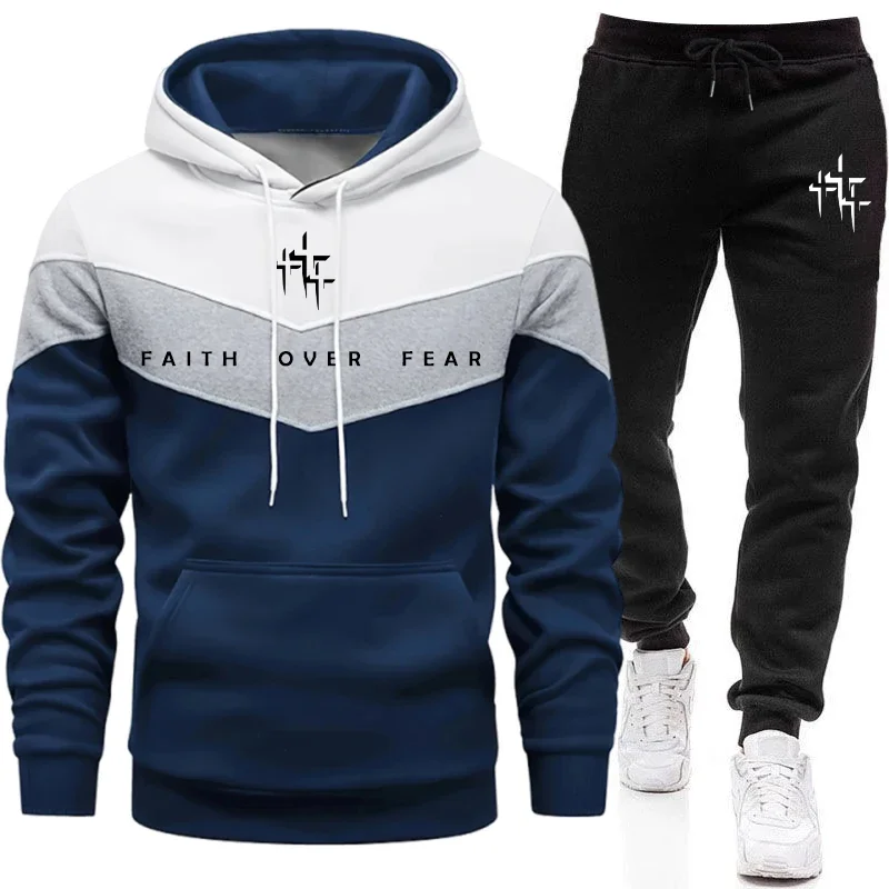 Conjunto Masculino Faith Over  - Street Fashion Outfit avaliação e preço