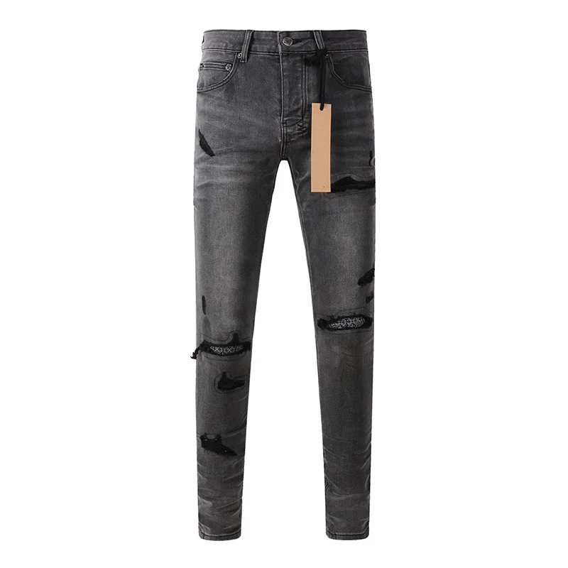 Calça jeans masculina High Str - Distressed Jean Rip avaliação e preço