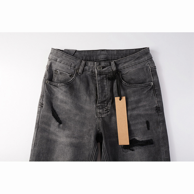 Calça jeans masculina High Str - Distressed Jean Rip avaliação e preço