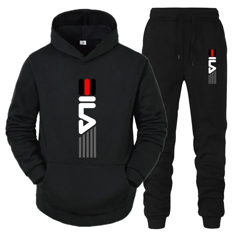 Conjunto de Moletom Masculino  - Street Fashion Outfit avaliação e preço