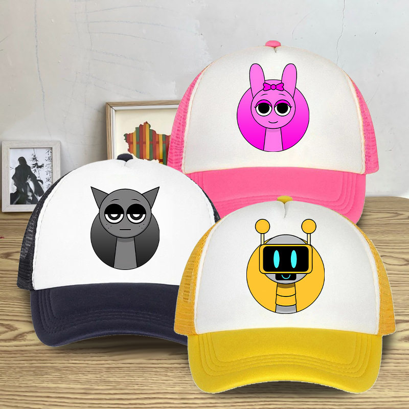 Sprunki verão malha boné de be - Street Fashion For Boy avaliação e preço