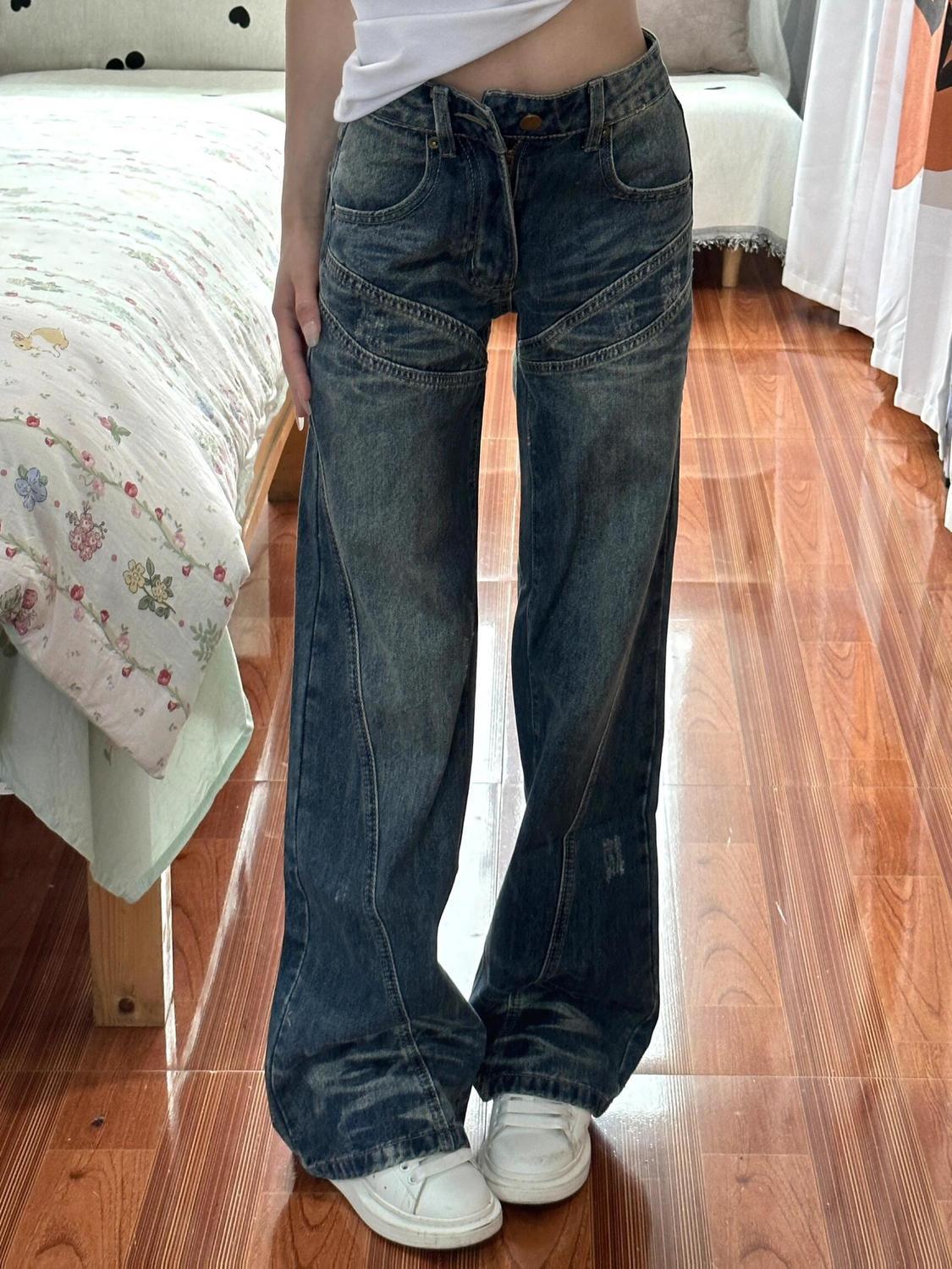 Meninas jeans japonês roupas v - Japanese Street Fashion Female avaliação e preço
