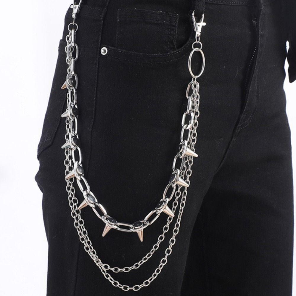 Corrente de Cintura Unissex Hi - Street Fashion Rings avaliação e preço
