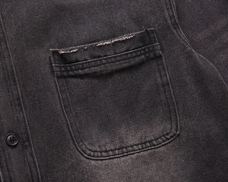 Jaqueta Jeans Masculina Rasgad - Distressed Jean Rip avaliação e preço
