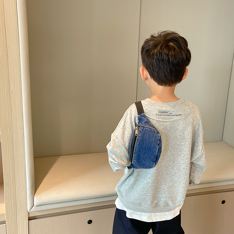 Bolsas de Cintura de Denim par - Street Fashion For Boy avaliação e preço