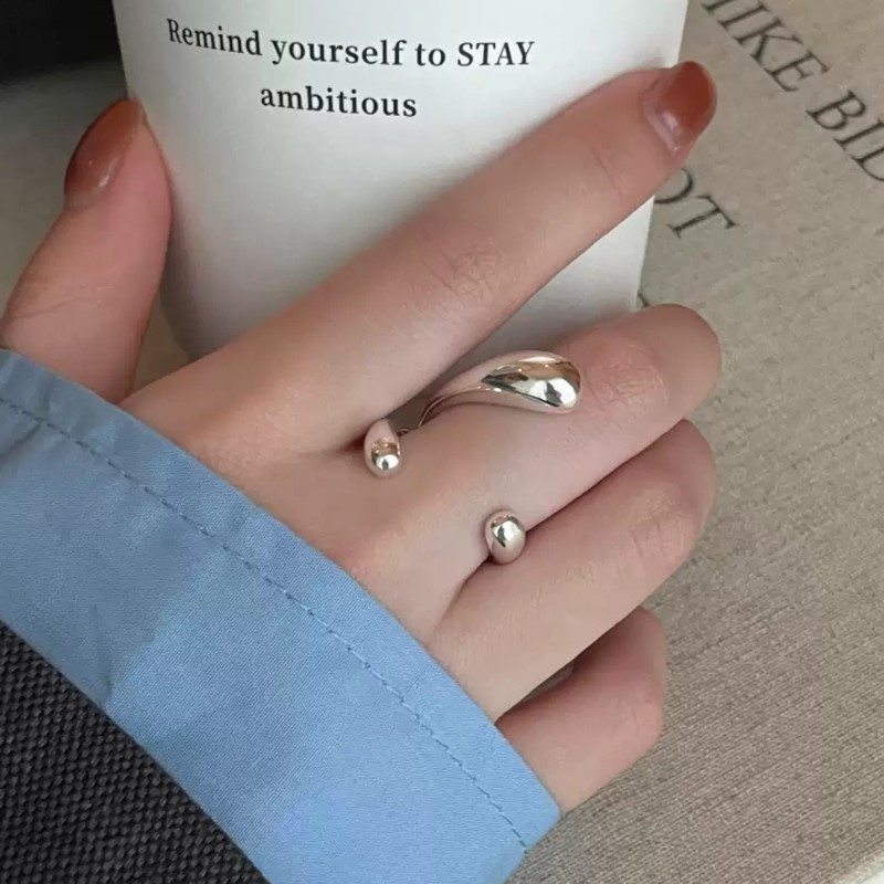 Panjbj 925 prata esterlina ane - Street Fashion Rings avaliação e preço