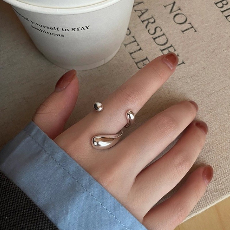 Panjbj 925 prata esterlina ane - Street Fashion Rings avaliação e preço