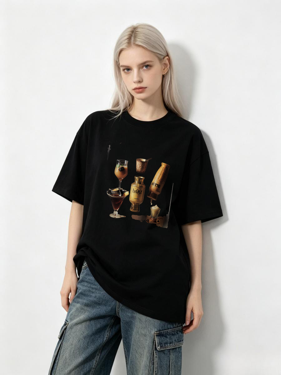 Camisetas com Estampa de Carac - Japanese Street Fashion Female avaliação e preço