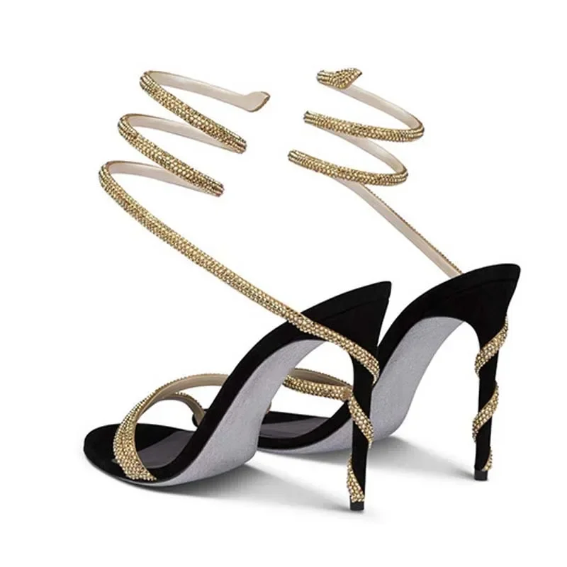Eilyken moda cristal stiletto  - Street Fashion Shoes avaliação e preço