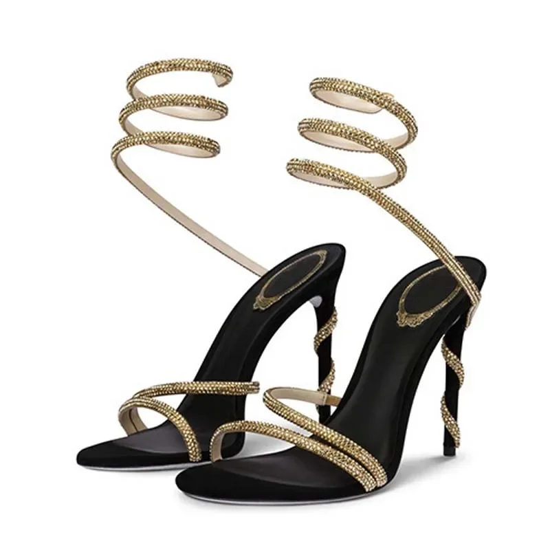 Eilyken moda cristal stiletto  - Street Fashion Shoes avaliação e preço