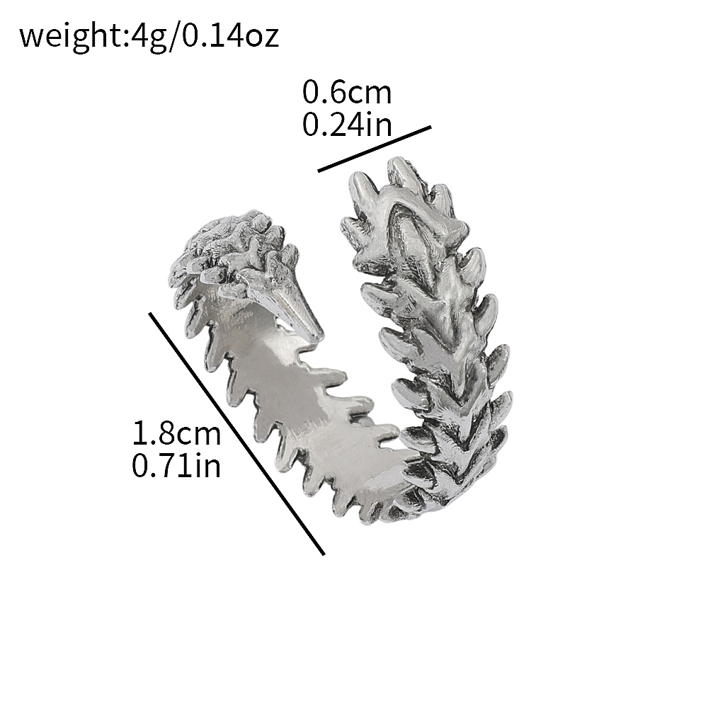 Anel de Casal Vintage Punk Cen - Street Fashion Rings avaliação e preço