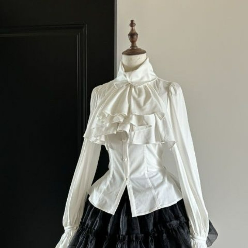 Camisa de Manga Longa com Baba - Japanese Street Fashion Female avaliação e preço
