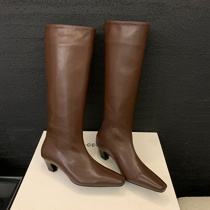 Botas de cano alto estilo stre - Street Fashion Lady avaliação e preço