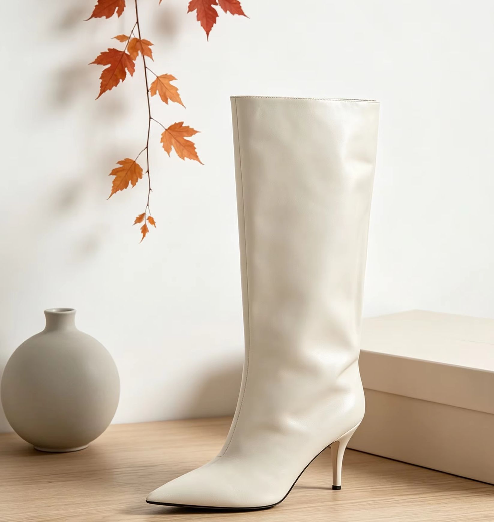 Bota Feminina Elegante de Cano - Street Fashion Lady avaliação e preço