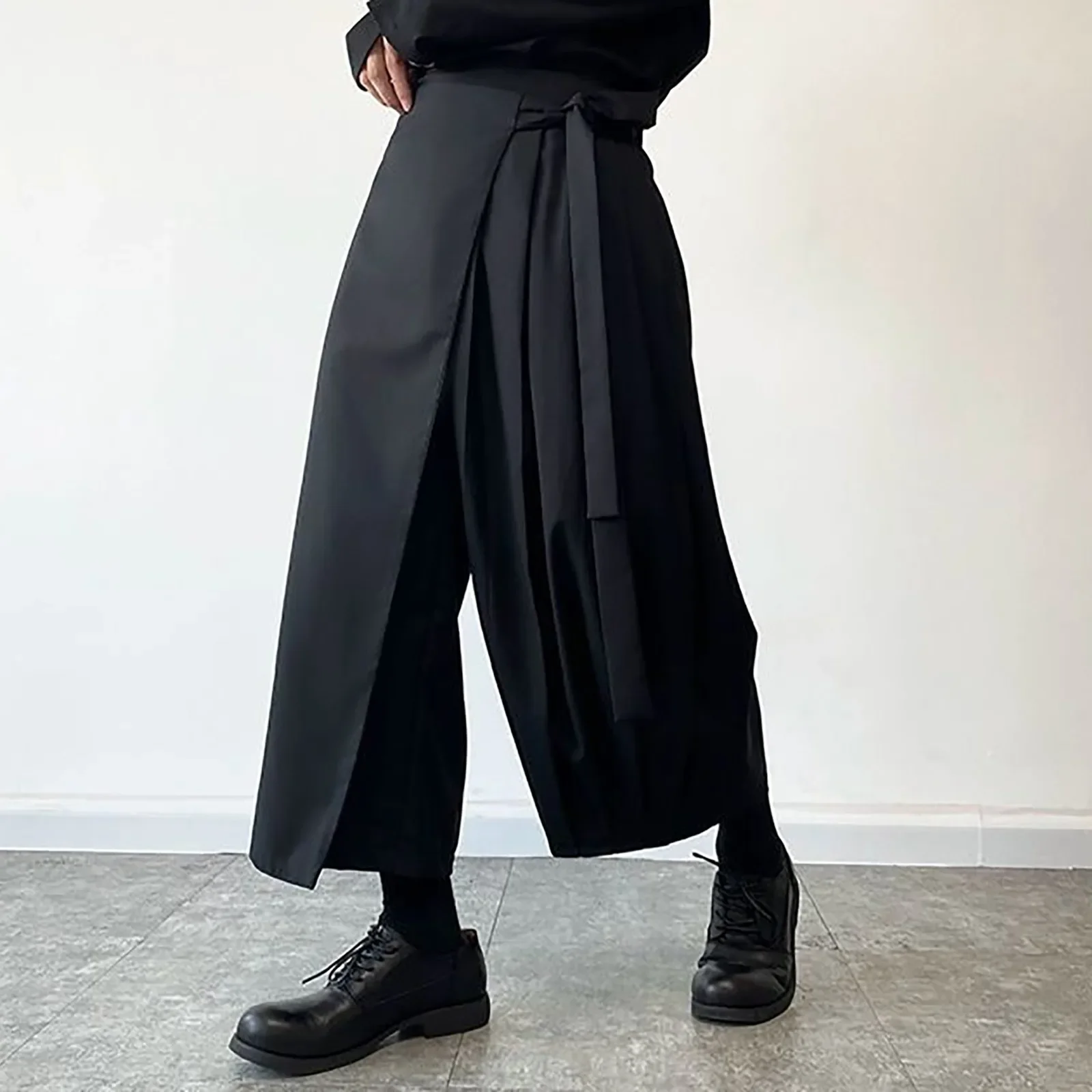 Retro estilo escuro calças de  - Street Fashion Style Male avaliação e preço