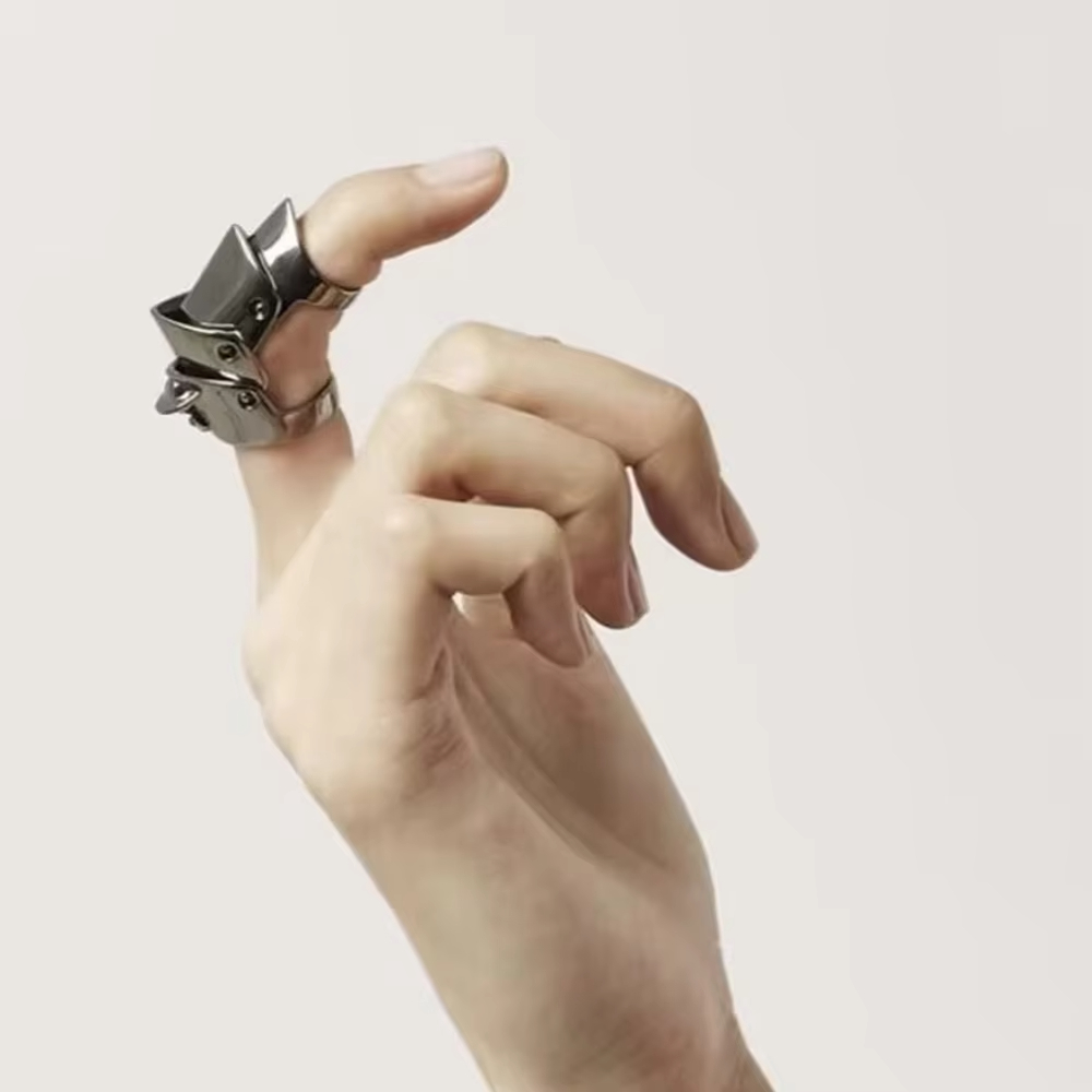Anel de Dedo de Metal para Cos - Street Fashion Rings avaliação e preço