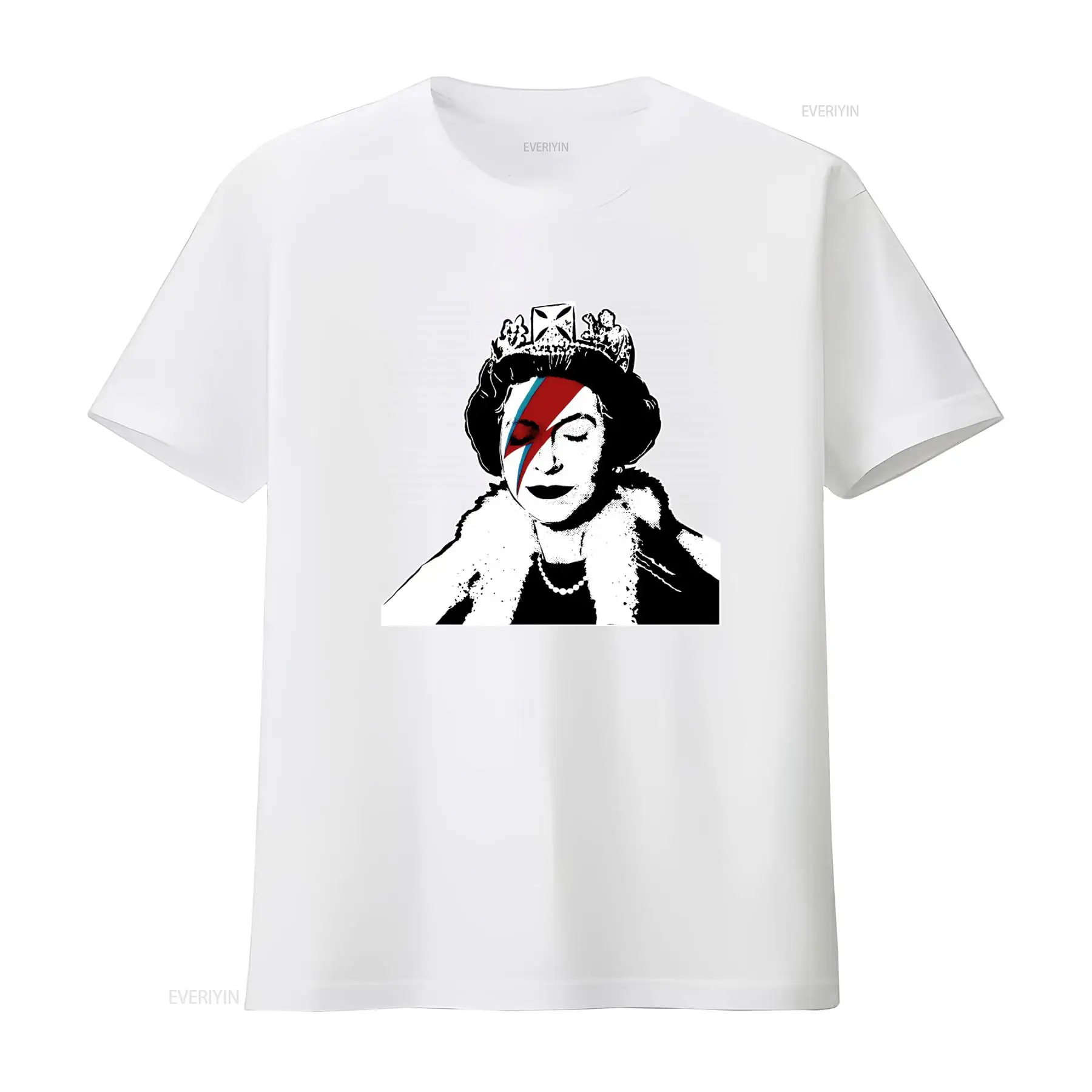 Camiseta Feminina Banksy Queen - Street Fashion Uk avaliação e preço