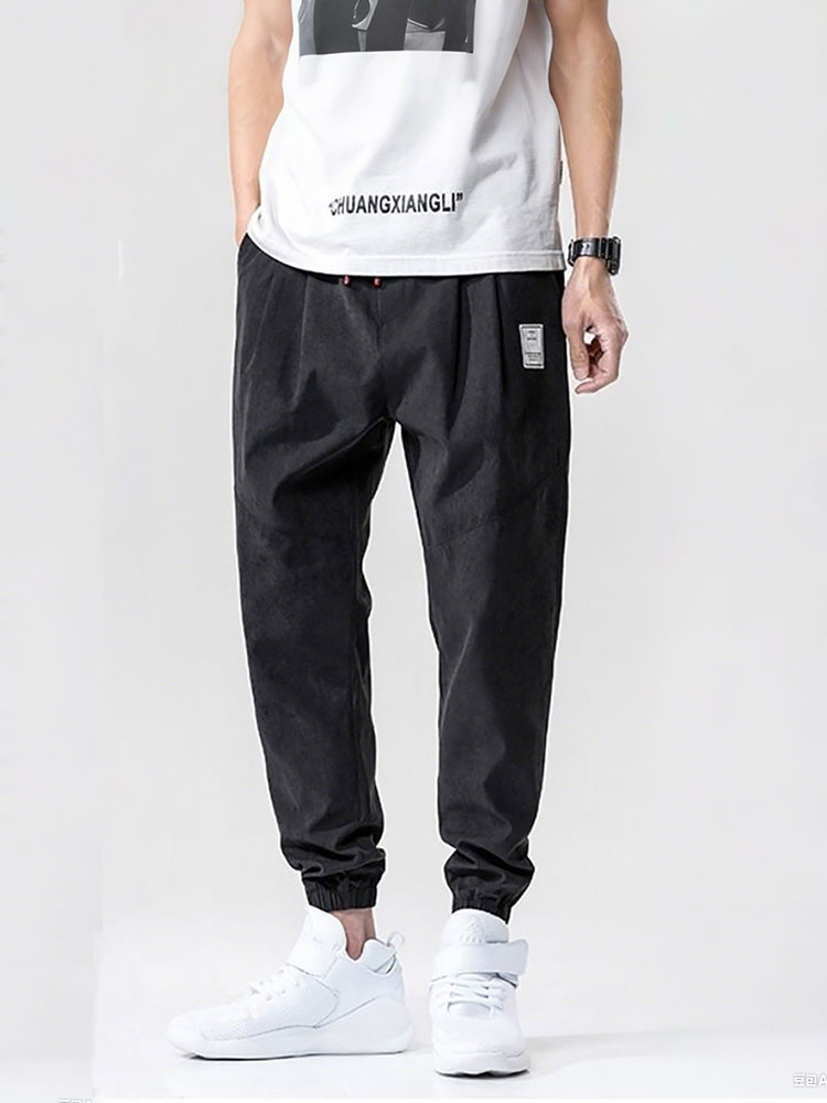 Engrossar casual jogger calças - Running Pant Jogger avaliação e preço