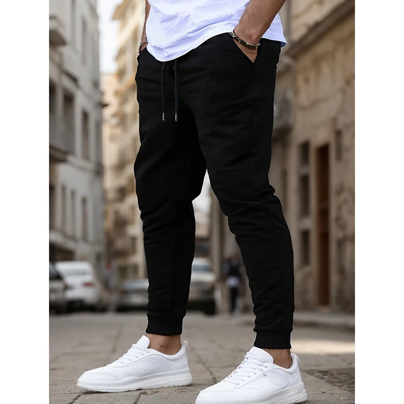 Homens jogger sweatpants moda  - Running Pant Jogger avaliação e preço