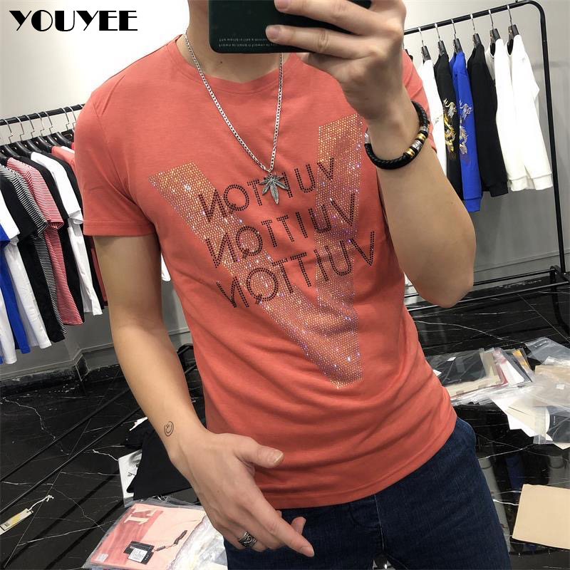 Camiseta roupas de grife de al - Street Fashion Style Male avaliação e preço