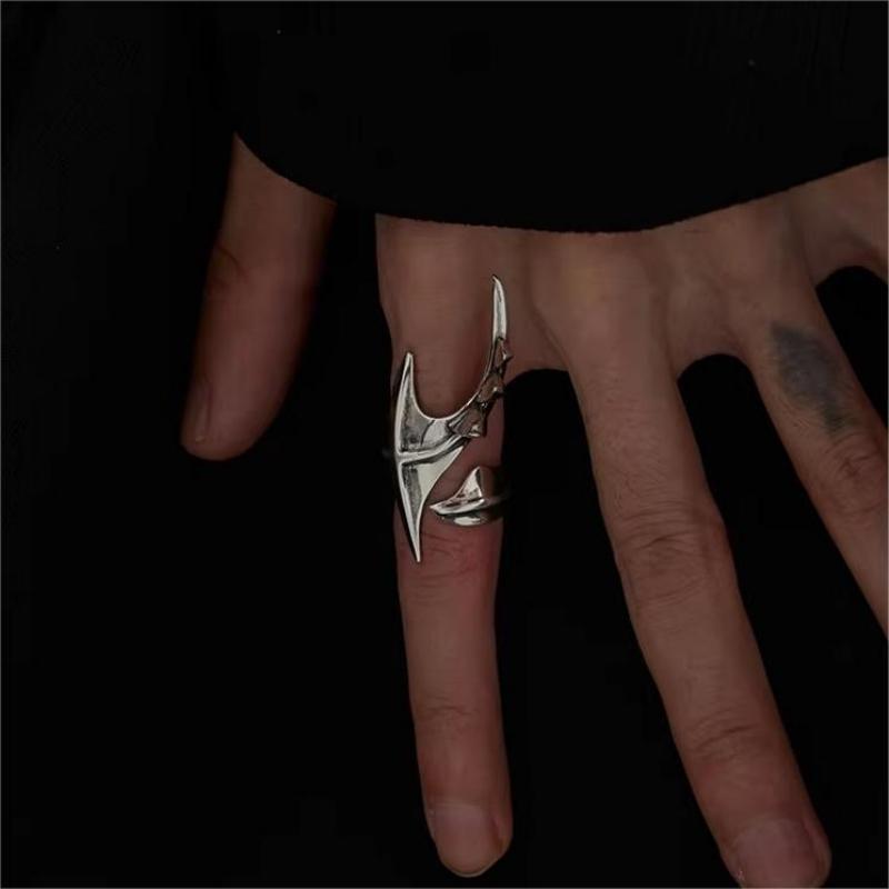 Anel irregular alienígena cybe - Street Fashion Rings avaliação e preço